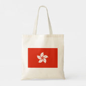 Vlag van Hong Kong Tote Bag (Achterkant)