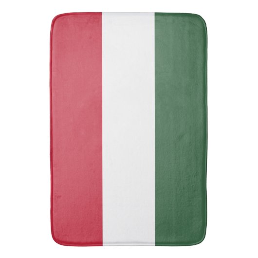 Vlag van Hongarije Badmat (Voorkant Verticaal)