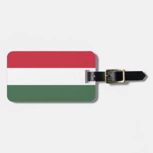 vlag van Hongarije Bagagelabel