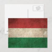  vlag van Hongarije Briefkaart (Voorkant / Achterkant)
