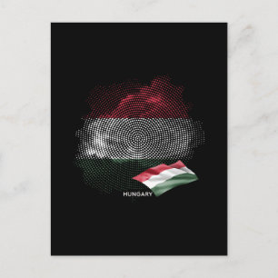 Vlag van Hongarije Briefkaart