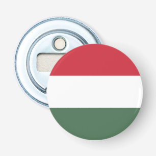 Vlag van Hongarije Button Flesopener