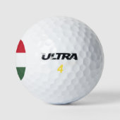 Vlag van Hongarije Golfballen (Logo)
