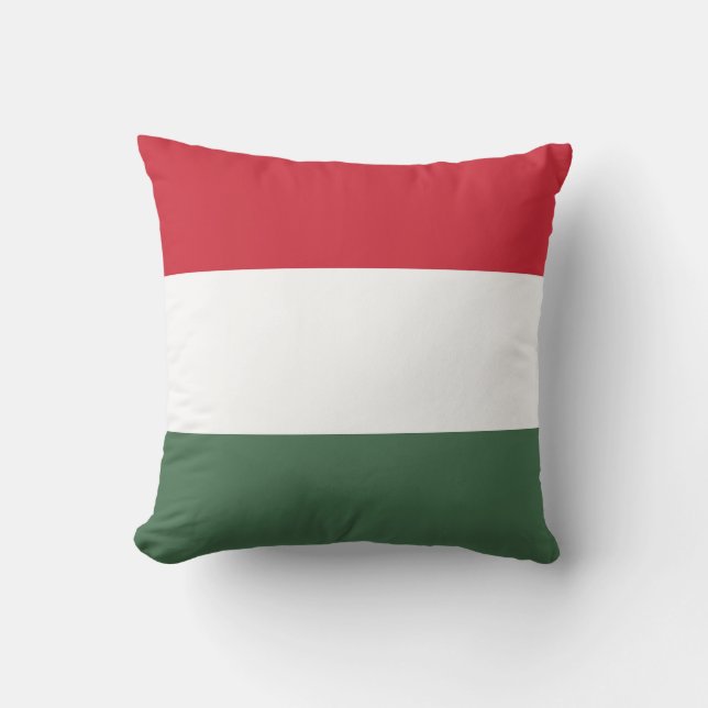 Vlag van Hongarije Kussen (Voorkant)
