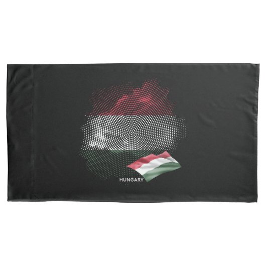 Vlag van Hongarije Kussensloop (Voorkant)