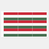 Vlag van Hongarije Labels (Vel)