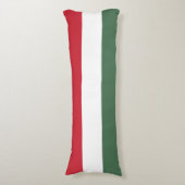 Vlag van Hongarije Lichaamskussen (Voorkant Verticaal)