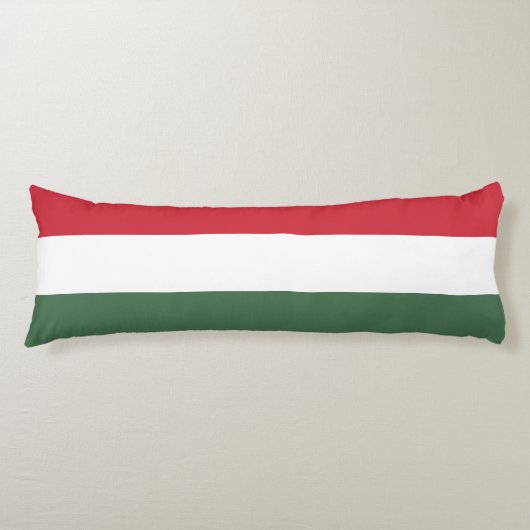 Vlag van Hongarije Lichaamskussen (Voorkant)