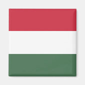 Vlag van Hongarije Magneet (Voorkant)