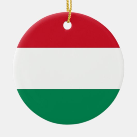 Vlag van Hongarije Ornament (Voorkant)