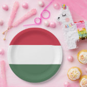 Vlag van Hongarije Papieren Bordje (Feest)