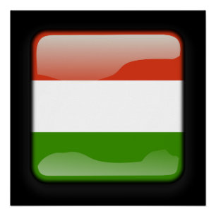 vlag van Hongarije Perfect Poster