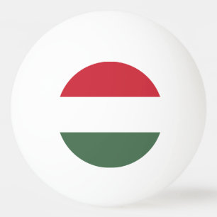 Vlag van Hongarije Pingpongbal