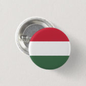 Vlag van Hongarije Ronde Button 3,2 Cm (Voorkant /achterkant)