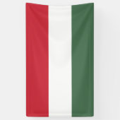 Vlag van Hongarije Spandoek (Verticaal)