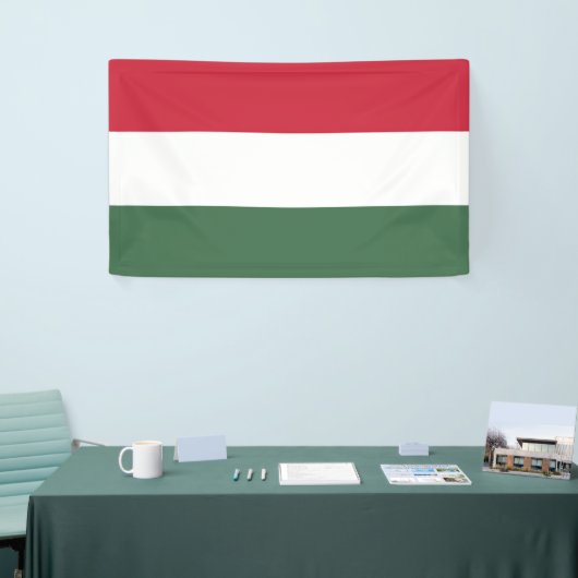Vlag van Hongarije Spandoek (Beurs)