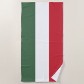 Vlag van Hongarije Strandlaken (Voorkant)