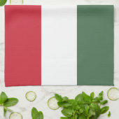 Vlag van Hongarije Theedoek (Gevouwen)