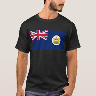 Vlag van Hongkong 英 屬 港 Vrij HK T-shirt