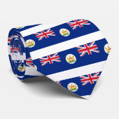 Vlag van Hongkong 英 港 (1959 - 1997) Stropdas (Opgerold)