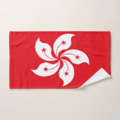 vlag van Hongkong Bad Handdoek (Handdoek)