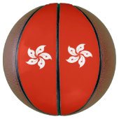 vlag van Hongkong Basketbal (Verticaal)