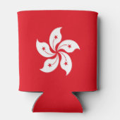 vlag van Hongkong Blikjeskoeler (Achterkant)