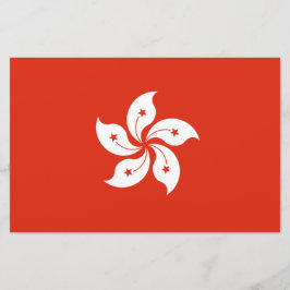 Vlag van Hongkong Briefpapier