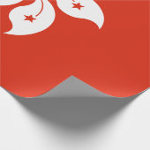 Vlag van Hongkong Cadeaupapier (Hoek)