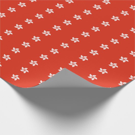 vlag van Hongkong Cadeaupapier (Hoek)
