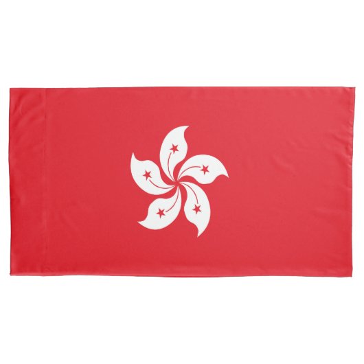 vlag van Hongkong Kussensloop (Voorkant)