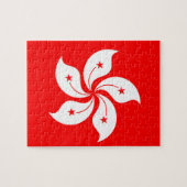 Vlag van Hongkong Legpuzzel (Horizontaal)