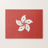 Vlag van Hongkong Legpuzzel (Horizontaal)
