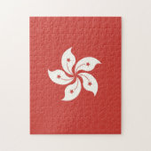 Vlag van Hongkong Legpuzzel (Verticaal)