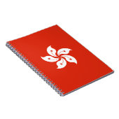 Vlag van Hongkong Notitieboek (Rechterzijde)