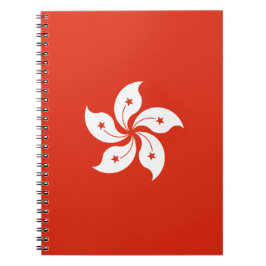 Vlag van Hongkong Notitieboek