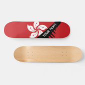 Vlag van Hongkong Persoonlijk Skateboard (Horizontaal)