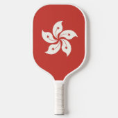 Vlag van Hongkong Pickleball Paddle (Voorkant)