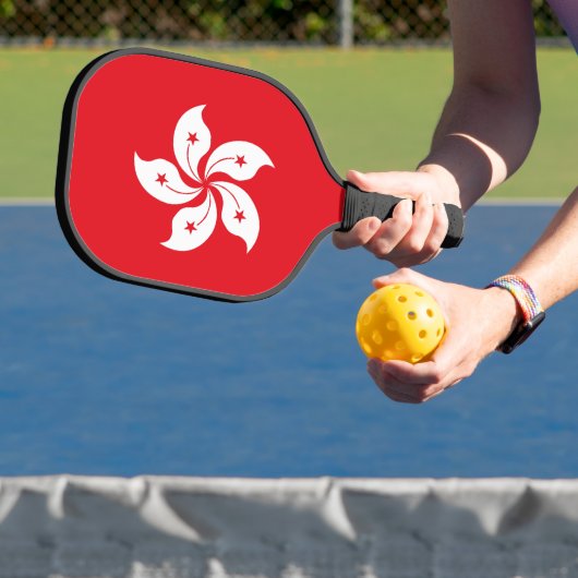 vlag van Hongkong Pickleball Paddle (Insitu)