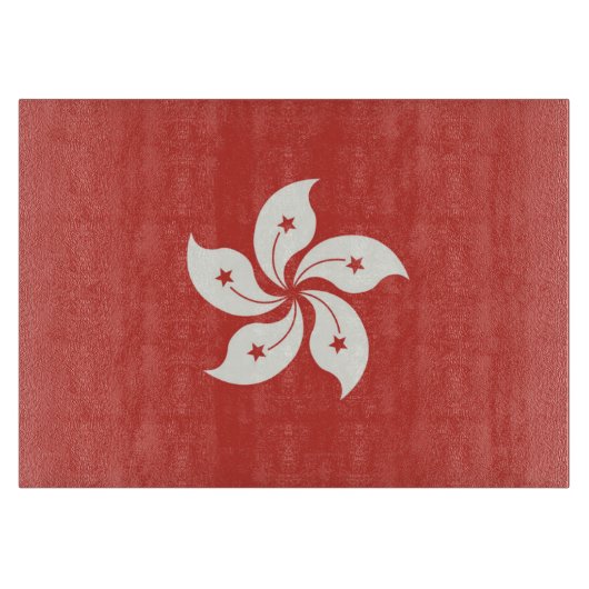 Vlag van Hongkong Snijplank (Voorkant)