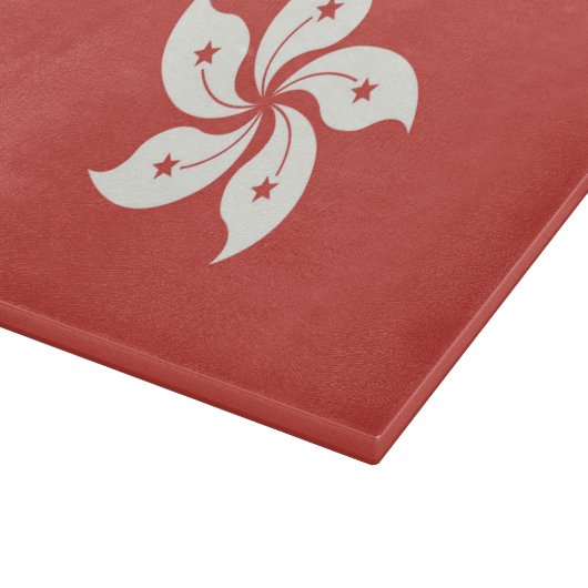 Vlag van Hongkong Snijplank (Hoek)