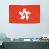 vlag van Hongkong Spandoek (Beurs)