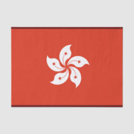 Vlag van Hongkong Tissuepapier