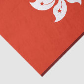 Vlag van Hongkong Tissuepapier (Detail)