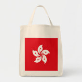 vlag van Hongkong Tote Bag (Voorkant)