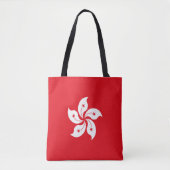 vlag van Hongkong Tote Bag (Voorkant)