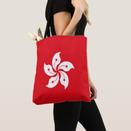 vlag van Hongkong Tote Bag