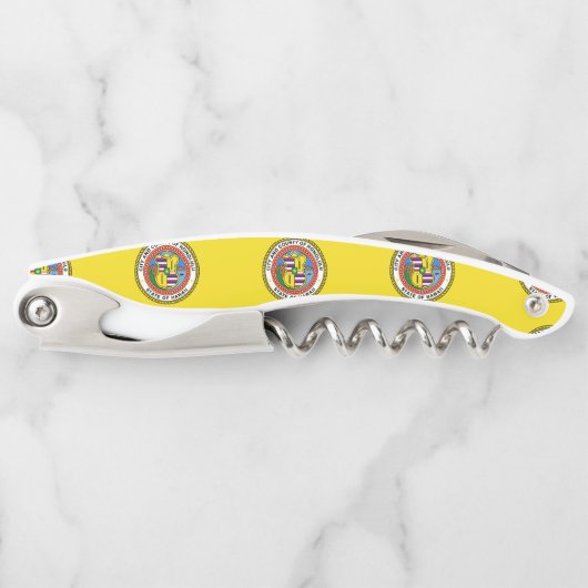 Vlag van Honolulu, Corkscre van Hawaii Waiter Kurkentrekker (Voorkant)