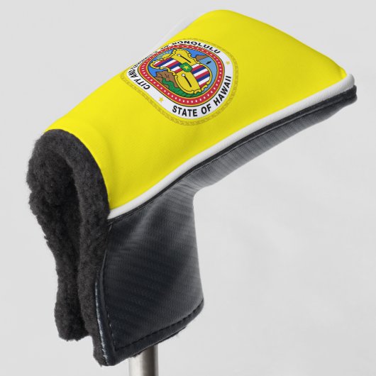 vlag van Honolulu Golfheadcover (3/4 voorkant)