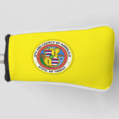vlag van Honolulu Golfheadcover (Voorkant)